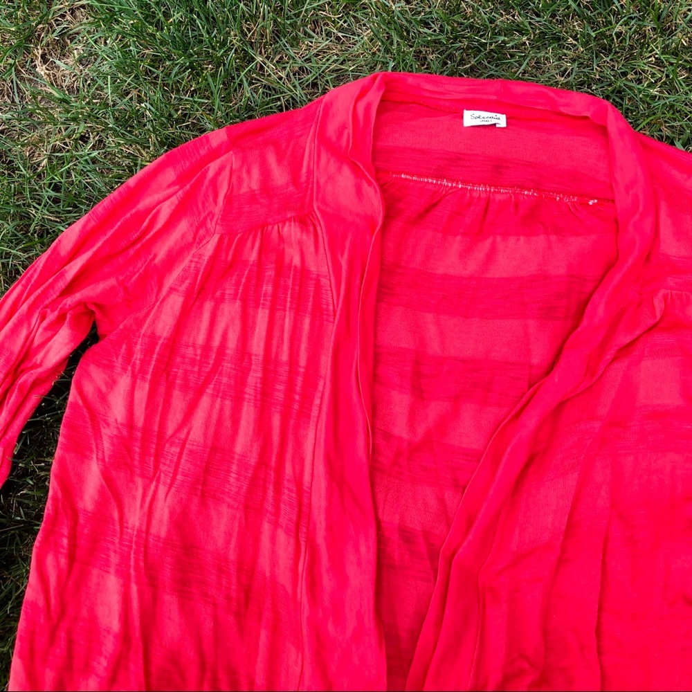 Splendid Red Cardigan - Picture 2 of 4